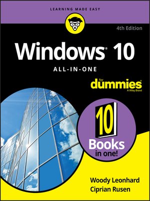 cover image of Windows 10 All-in-One For Dummies